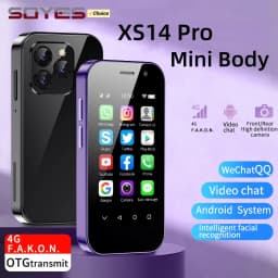 SOYES XS14 PRO 4G Small Smartphone 3.0inch 2GB RAM 16GB ROM Dual SIM MTK Type-C BT4.0 LTE 5MP 2000mAh Android Mini CellPhone