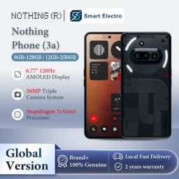Original Nothing Phone 3A 5g 50Mp Camera 32Mp Front Camera 30X Ultra Zoom 50W Fast Charging 6.77" Fhd+ Flexible Amoled