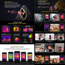 Ulefone Armor 27T Pro + Rugged Phone 12GB+256GB 6.78'' Dimensity 6300 Thermal Imaging Night Vision 10600mAh 5G NFC Smartphone