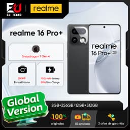 New Launch EU Version realme 16 Pro Plus 5G Smartphone 200MP LumaColor Camera 7000mAh Battery 144Hz AMOLED Display
