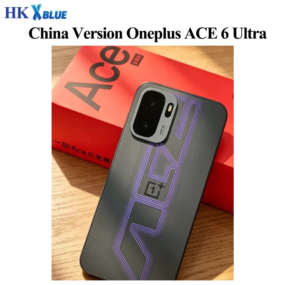 OnePlus ACE 6 Ultra Region Network Unlocked NFC OTA Dimensity9500 AMOLED 6.78Inch Max 165Hz 50MP OIS 8600mAh 120W SuperVOOC