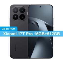 CN Global ROM Xiaomi 17T Pro 256GB/512GB 6.83” 1.5K 2772*1280 OLED Scree Dimensity 9500 100W 7000mAh Battery 50MP+32MP Camera