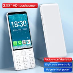 DOOV F27 Touch Keyboard Phone 3.58 Inch Android14 4GB+64GB 2120mAh Google Play BT Hebrew Add 64GB Card Smartphone TYPE-C Eadset