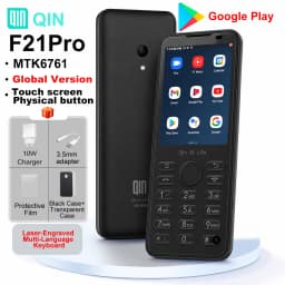QIN F21 Pro Global Version Mini Smartphone Android11 Google 2.8 Inch Touch Screen 4G WiFi Bluetooth Physical Keypad Mobile Phone