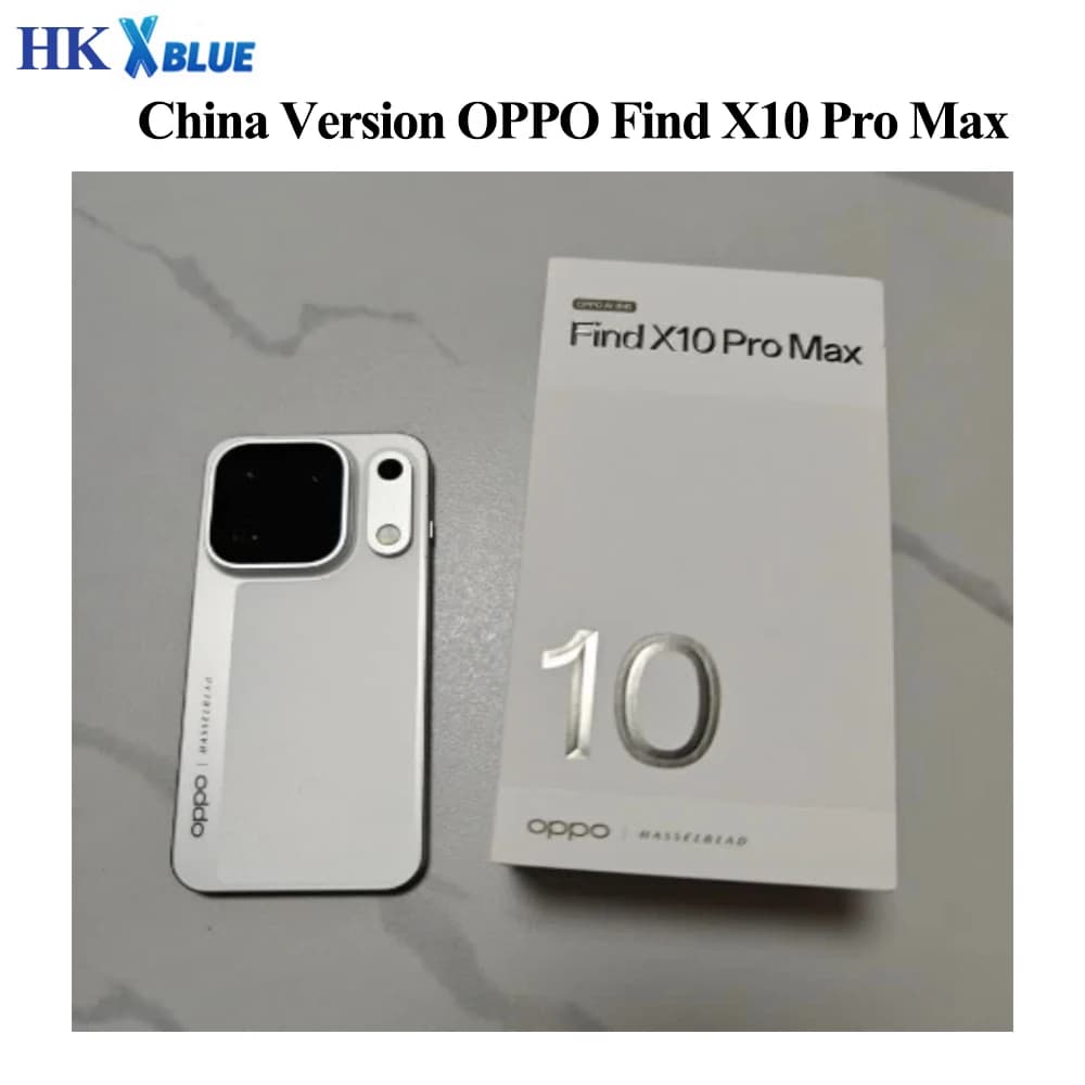 New Oppo Find X10 Pro Max China Version Dimensity 9600 Pro 6.78 Inch AMOLED 8000mAh 80W Supercharge 50W Wireles 200MP OIS