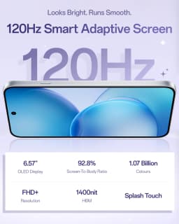 OPPO Reno16 FS 5G Unlocked Smartphone, 8+512GB, 50MP Ultra Wide Angle Selfie Camera, 4K Video with Auto Address, 6.57" 120Hz Display, IP69K, (excludes Charger)