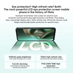 Motorola Moto G100 SmartPhone 5G Global ROM 6.72-inch FHD 120Hz Display Snapdragon 7s Gen 2 IP64 7000mAh 50MP Camera Cellphone