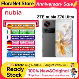 Global Version Nubia Z70 Ultra Smartphone 5G 6.85'' 144Hz Full Display Camera 6150mAh Battery IP68 Waterproof NFC