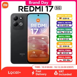 Redmi 17 5g Global Version Mobile Phone Nfc 50Mp Ai Dual Camera System 7500Mah Battery Snapdragon 4 Gen 5 Dual Sim Amoled Fast Charge