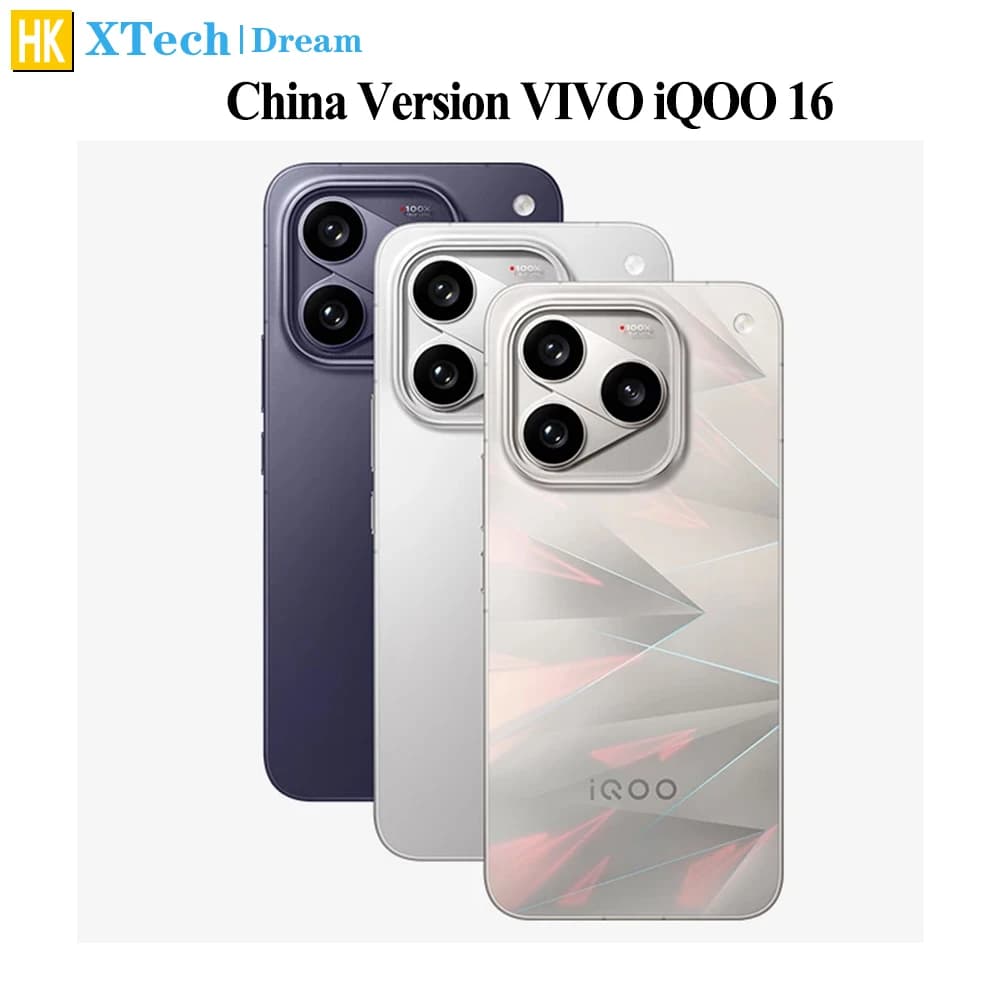 Vivo iQOO 16 China Version Snapdragon 8 Super Elite Gen6 Battery 8400mAh 100W Supercharge 40W Wireless 50MP OIS 6.85 Inch AMOLED