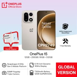 Global Version OnePlus 15 US CPH2749 Flagship Smartphone Snapdragon 8 Elite Gen 5 CPU 7300mAh Battery Triple 50MP