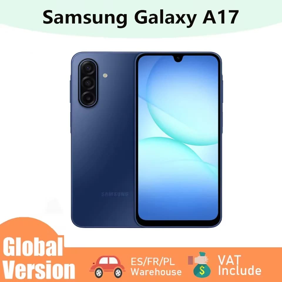 Samsung Galaxy A17 6.7" AMOLED 5000mAh Battery 25W Fast Charging 50MP Camera 50 MP OIS + Ultra‑gran angular Dual SIM