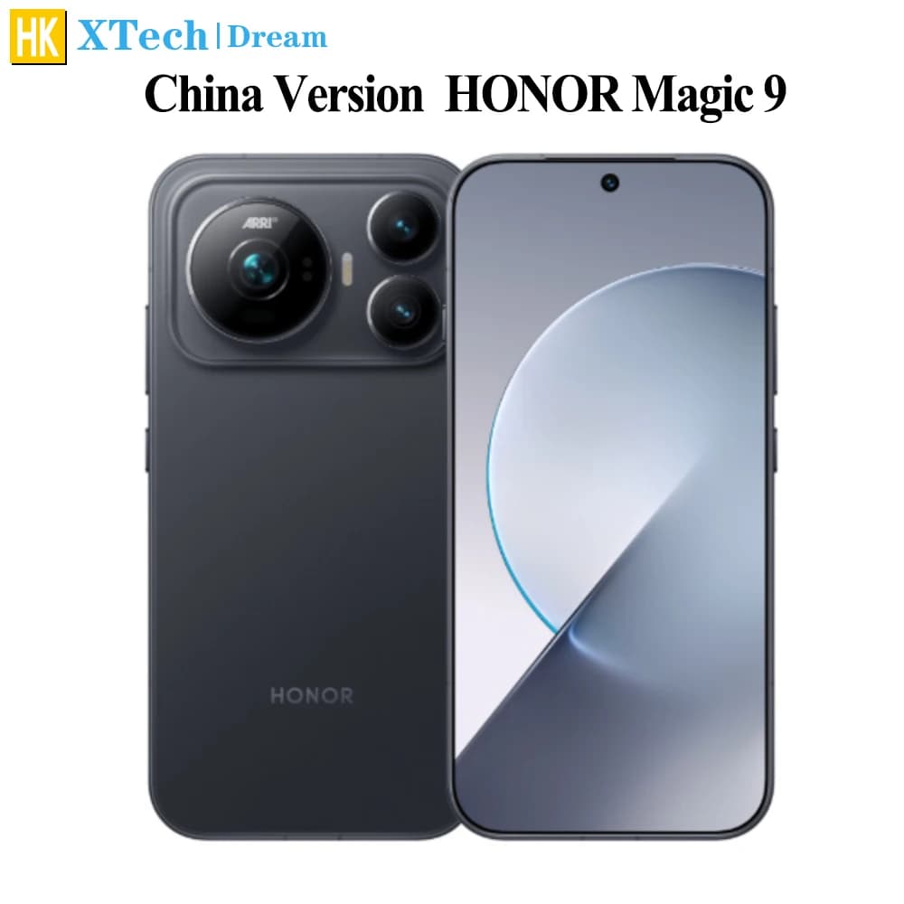Honor Magic 9 China Version 200MP OIS 6.37" OLED 120Hz Snapdragon 8 Elite Gen5 Battery 8000 mAh 80W Supercharge 50W Wireless