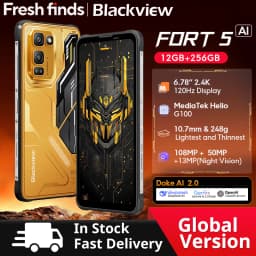 【World premiere】Blackview Fort 5 Rugged SmartPhone 6.78-inch 2.4K Display Imaging Flagship 108Mp Camera 2W BOX Speaker Cellpho