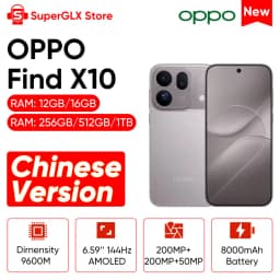 OPPO Find X10 Chinese Version 5G Smartphone MediaTek Dimensity 9600M 6.59" LTPO AMOLED Display Dual 200MP Camera 8000mAh Battery