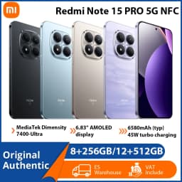 Xiaomi Redmi Note 15 Pro 5G NFC Smartphone 8GB 256GB 512GB 6.83" AMOLED Display 200MP OIS Camera 6580mAh Battery With Xiaomi HyperOS 2 Cellphone
