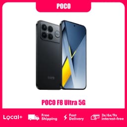 Poco F8 Ultra Super Smartfon 6.85-Inch Amoled 120Hz Snapdragon8 Elite Gen5 50W Wireless Charging