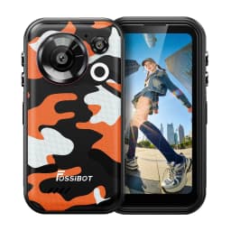 Fossibot F116 pro 5G Rugged 12GB RAM 256GB Storage 152.6° Wide-Angle Mini Camera 4-inch 3700mAh Battery Dimensity 7300 Android16