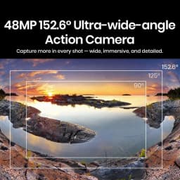 Fossibot F116 pro 5G Rugged 12GB RAM 256GB Storage 152.6° Wide-Angle Mini Camera 4-inch 3700mAh Battery Dimensity 7300 Android16