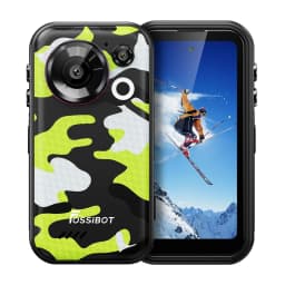 Fossibot F116 pro 5G Rugged 12GB RAM 256GB Storage 152.6° Wide-Angle Mini Camera 4-inch 3700mAh Battery Dimensity 7300 Android16