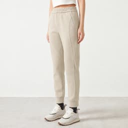 K2570L In Stock Winter High Quality Luxury Women's Clothing 80% Long Staple Cotton Sweatshirt Trousers
