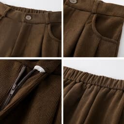 Women's Pants Autumn Winter Corduroy High Waist Wide Leg Pants for Women Casual Trousers Female Straight Pants Women Clothes New