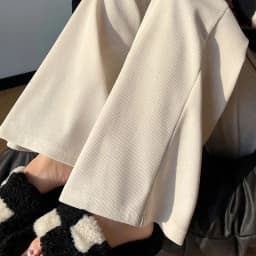 Women's Pants Autumn Winter Corduroy High Waist Wide Leg Pants for Women Casual Trousers Female Straight Pants Women Clothes New