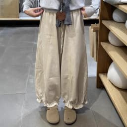 Women Floral Wide Leg Casual Pants High Waisted Loose Trousers 2025 Autumn New Arrival Slimming Comfort