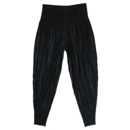 Miyake Fashion Classic Versatile Carrot Pants Loose High Elasticity Folded Small Legged Haren Pants for Women