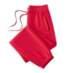 2026 Fashion Sports Casual Cotton Sweatpants Women's Spring Autumn Bundle-foot Harem Pants Elastic-waist Loose Straight Trousers