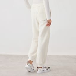 K2639W High Quality Women's Clothing Luxury Brand Casual Trousers Autumn and Winter Thick 100% Wool Pants