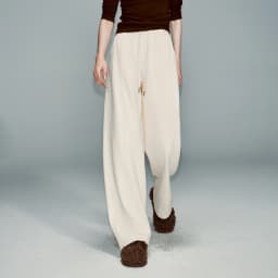 TOYOUTH Women Sweatpants 2026 Winter New Fleece‑Lined Warm Seam‑Detail Casual Long Bottoms