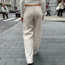 Y2K Vintage Striped Loose Pants Comfy Loung Pants Streetwear Casual Tie Up Waist Wide Leg Trousers Women Pajamas Sleepwear