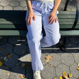 Y2K Vintage Striped Loose Pants Comfy Loung Pants Streetwear Casual Tie Up Waist Wide Leg Trousers Women Pajamas Sleepwear