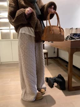 Casual Cotton Pants Women Korean Style Khaki Oversize Warm Wide Leg Trousers Vintage Black Winter Solid Loose Pants