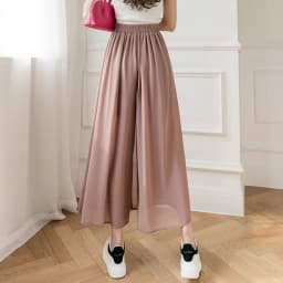 Pleated Chiffon Skirt Pants Thin Casual Women High Waist Wide Leg Pantalones Mujer Korean Fashion Harajuku Ropa Baggy Trousers