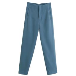 HXAO Women's Pants 2025 Summer High Waist Flared Pants Streetwear Urban Pants Office Wear Woman Elegant Chic Ladies Long Trouser