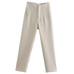 HXAO Women's Pants 2025 Summer High Waist Flared Pants Streetwear Urban Pants Office Wear Woman Elegant Chic Ladies Long Trouser