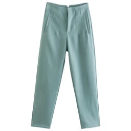 HXAO Women's Pants 2025 Summer High Waist Flared Pants Streetwear Urban Pants Office Wear Woman Elegant Chic Ladies Long Trouser
