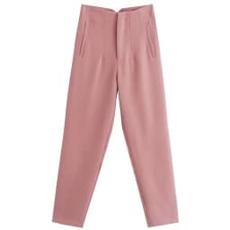 HXAO Women's Pants 2025 Summer High Waist Flared Pants Streetwear Urban Pants Office Wear Woman Elegant Chic Ladies Long Trouser