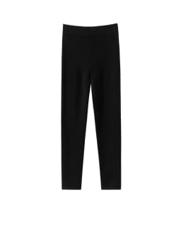 CHICUU Women 100% Cashmere Legging elasticity Slim Pants Autumn Winter Thick Basic Leggings Soft Warm Cashmere Knitwear