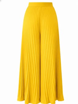 Summer Vacation Loose Fit Lightweight Elegant Dra Long Pants Pleated Wide Leg Pants High Waist Flowy Drapey Casual Trousers