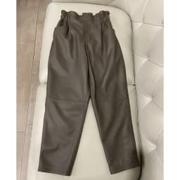 Genuine Leather Pants Women Winter 2026 New Fashion Elastic High Waist Pants Women Harem Pants Casual Trouser Female