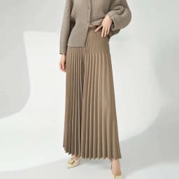 LANMREM niche design pleated pants for women 2025 new loose casual wide leg elastic waist trousers spliced tide straight 2DB2555