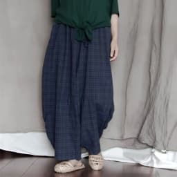 Johnature Casual All-match Full Length Wide Leg Pants 2026 Summer New Cotton Linen Elastic Mid Waist Patchwork Plaid Women Pants