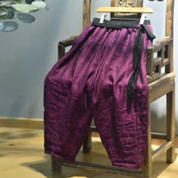 Johnature 2025 Autumn New Belt Wide Leg Pants For Women Solid Color Elastic Waist Trouser Loose Vintage Casual Female Pants