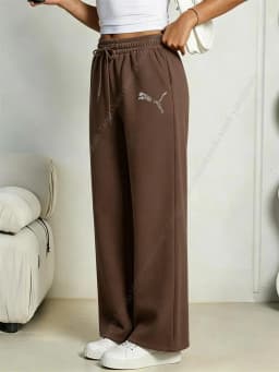 Woman Pants Straight Leg Trousers Fleece Graphic Print Street Hip Hop True To Size Clearance Sale Joggers women Sweatpants