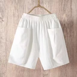 Pure Cotton Linen Harlan Casual Pants Printed Nine Points Loose Mom Pants Thin Cotton Linen plus Size High Waist Korean Sle