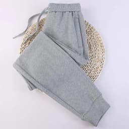 Casual Trousers Women's 100% Cotton Straight Pants Pink Sweatpants Loose Female Drawstring Bundle Foot Harem Pants Spring Autumn