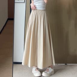 Summer Women Wide Leg Pants Ice Silk Breathable Long Skirt Pants Elastic Waist Casual Culottes Loose Solid Palazzo Trousers 2026